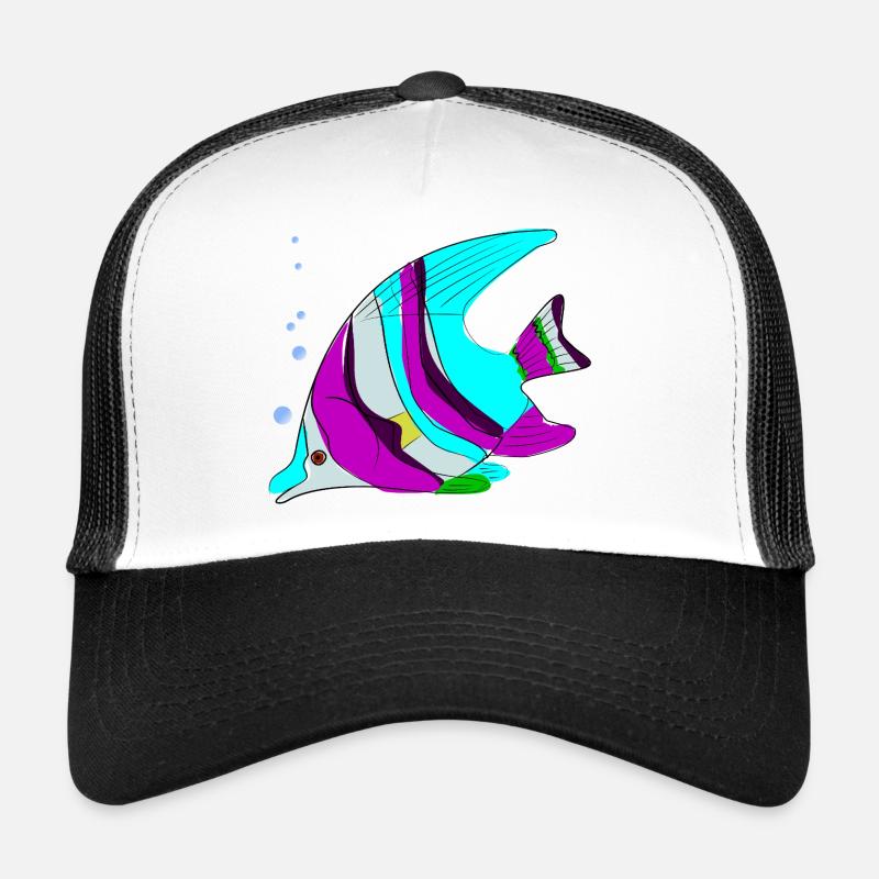 Fish Colored Trucker Cap