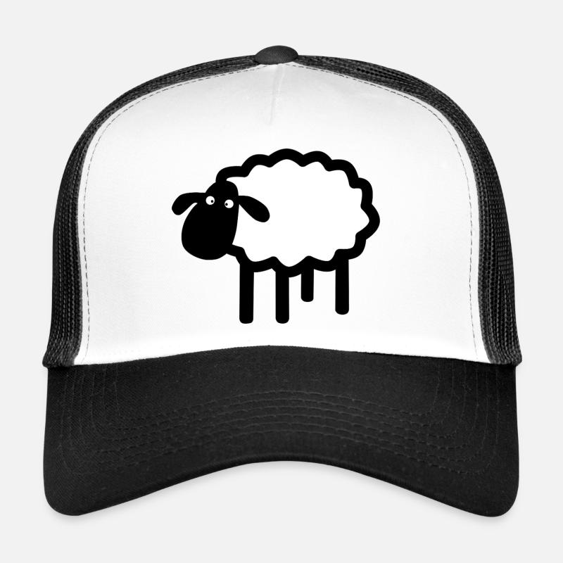 Schaf-Silhouette Trucker Cap