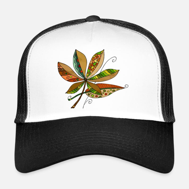 leaves Trucker Cap