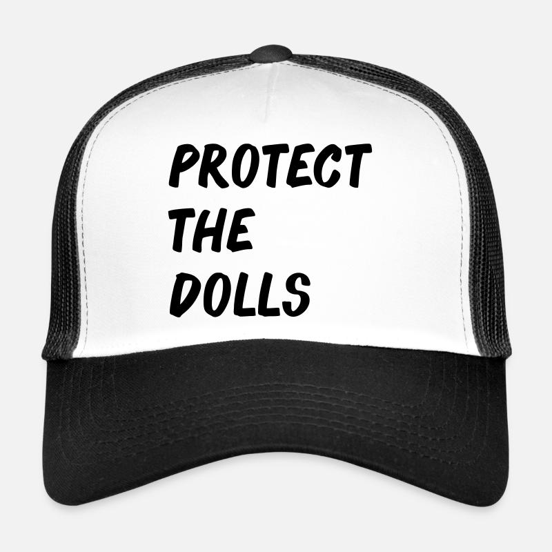 Protect_the_Dolls_-- Casquette trucker 