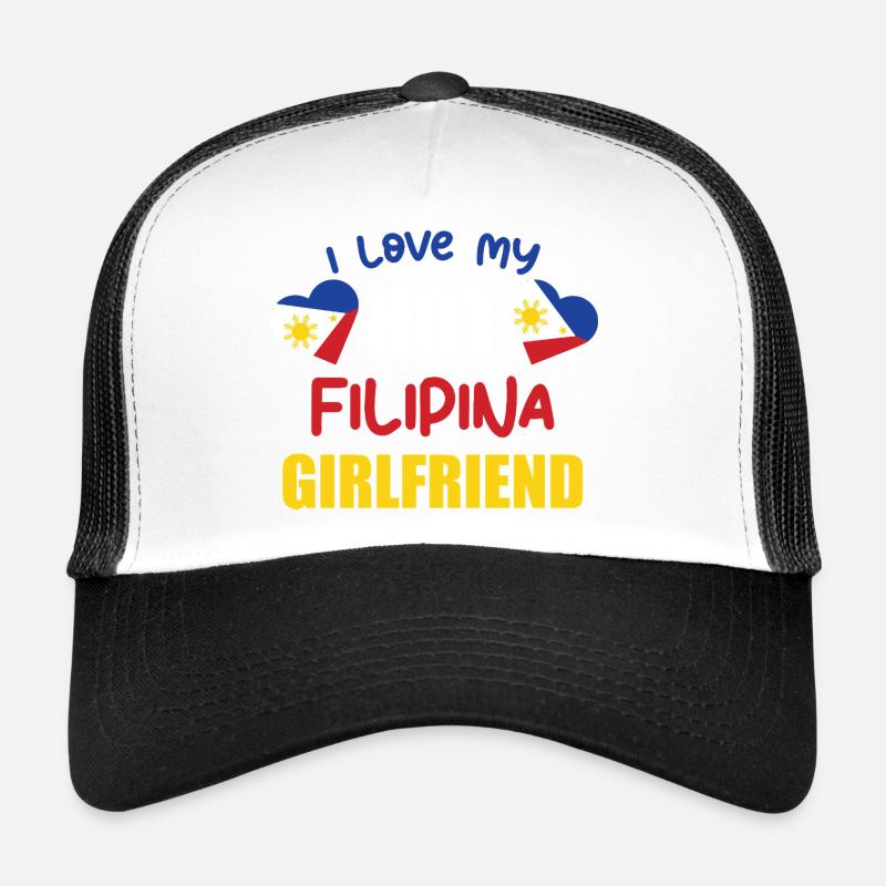 J’adore mon art philippin Casquette trucker 