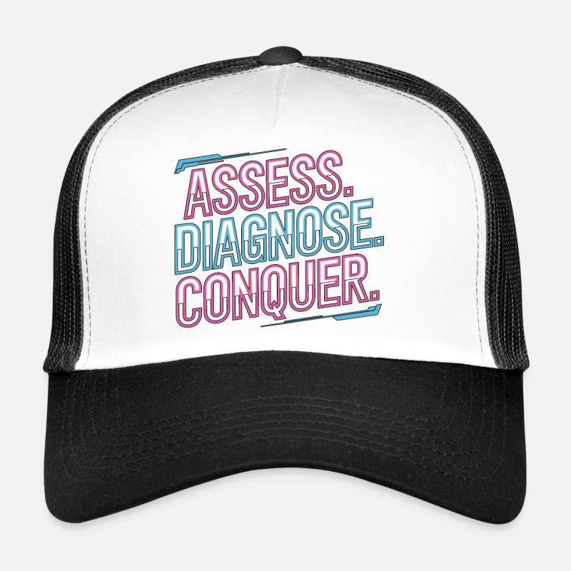 Nurse Practitioner Assess Diagnose Clinical Nurse Trucker Cap