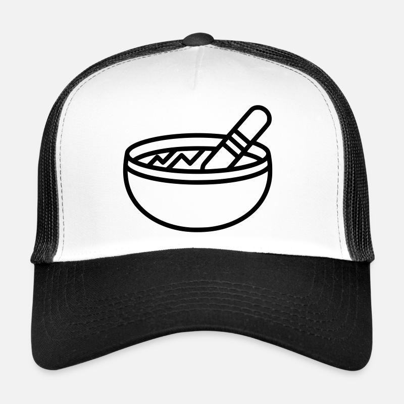 Méditation tibétaine dans le bol chantant Casquette trucker 