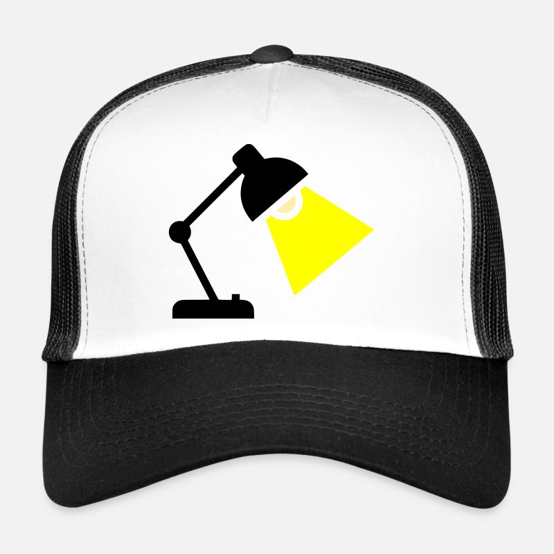Idée de lampe de bureau Casquette trucker 