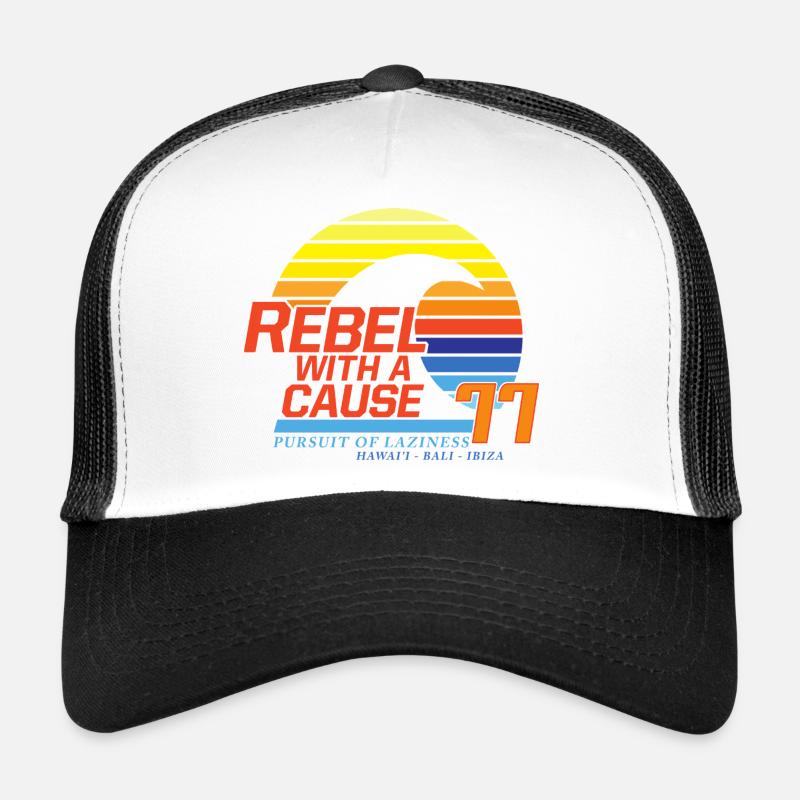 Rebel with a cause Trucker Cap