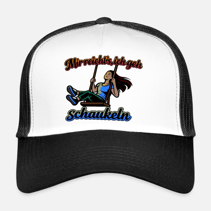 Mir reichts ich geh schaukeln Spruch Trucker Cap