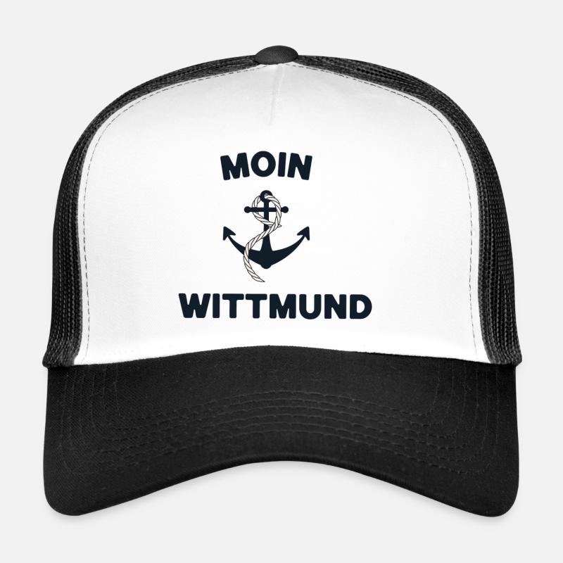 Moin Wittmund – Conception d’ancres maritimes Casquette trucker 