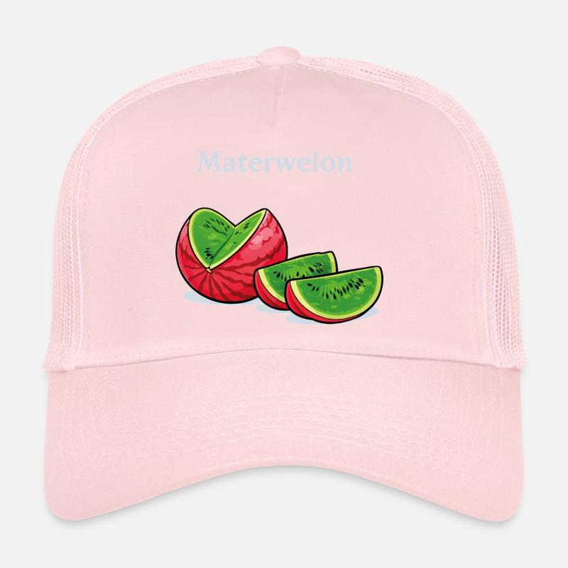 Conception drôle de mème de Materwelon avec humour absurde Casquette trucker 