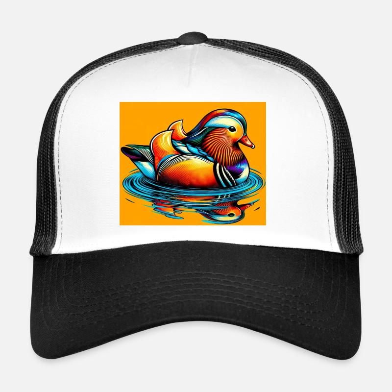 Mandarin duck Trucker Cap