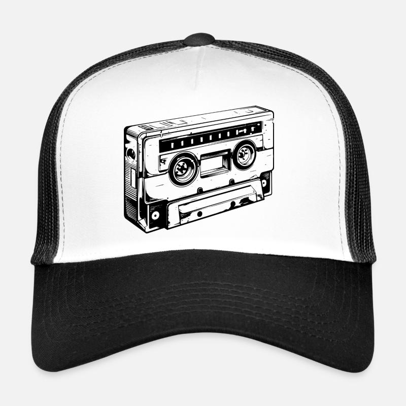 Cassette rétro Casquette trucker 