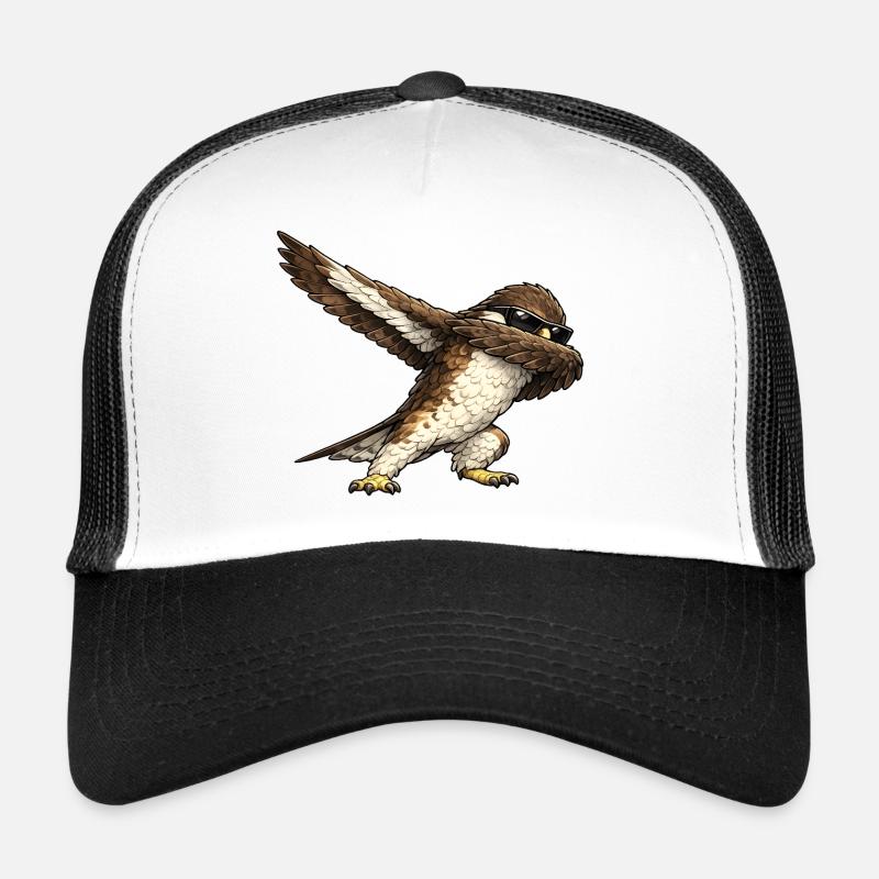 Dabbing Bussard Trucker Cap