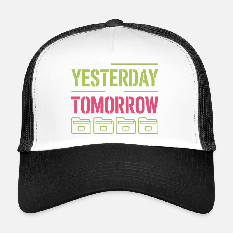 Préserver hier pour demain Casquette trucker 