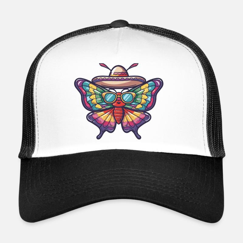 Sombrero drôle papillon Casquette trucker 