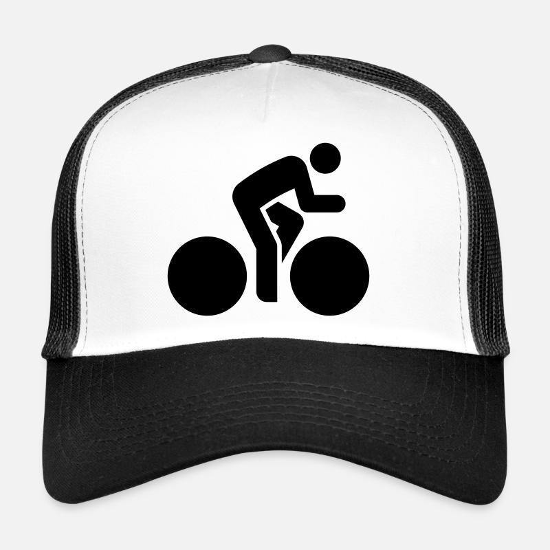 Cycliste, Vélo, Randonnée à vélo, Vélo de route Casquette trucker 
