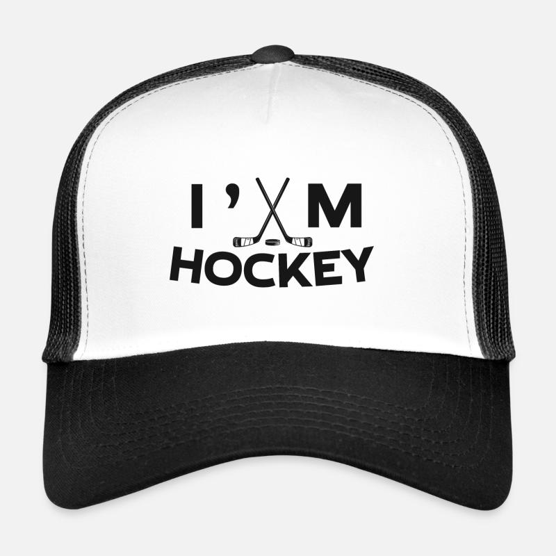 Ich bin Hockey T-Shirt Geschenk Trucker Cap