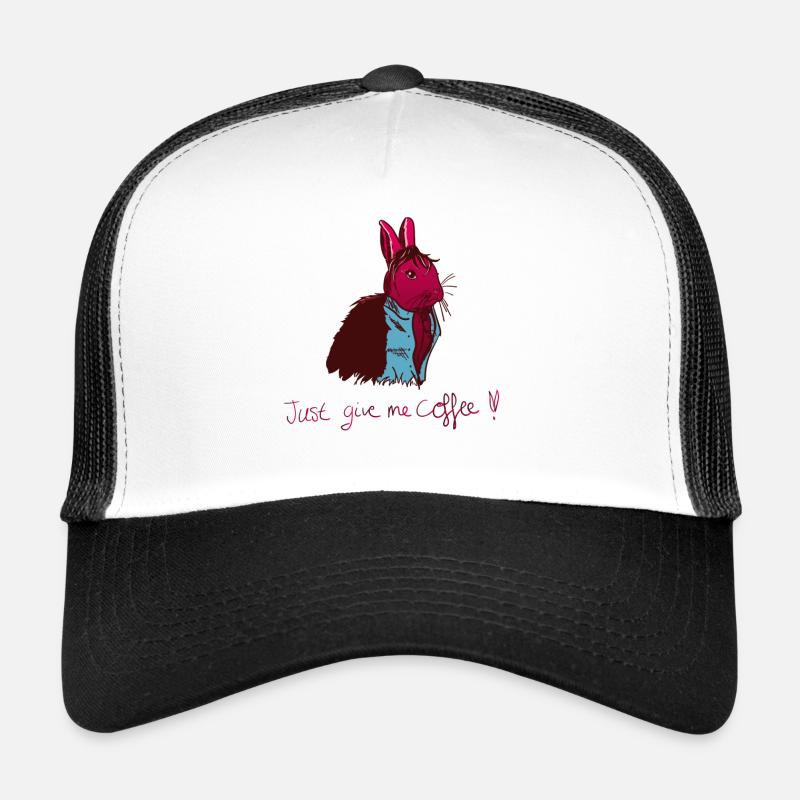 Geben Sie mir Kaffee Trucker Cap
