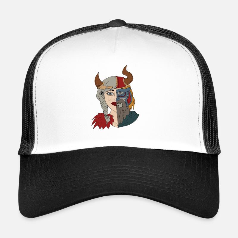 Vikings Shieldmaid Odin Casquette trucker 