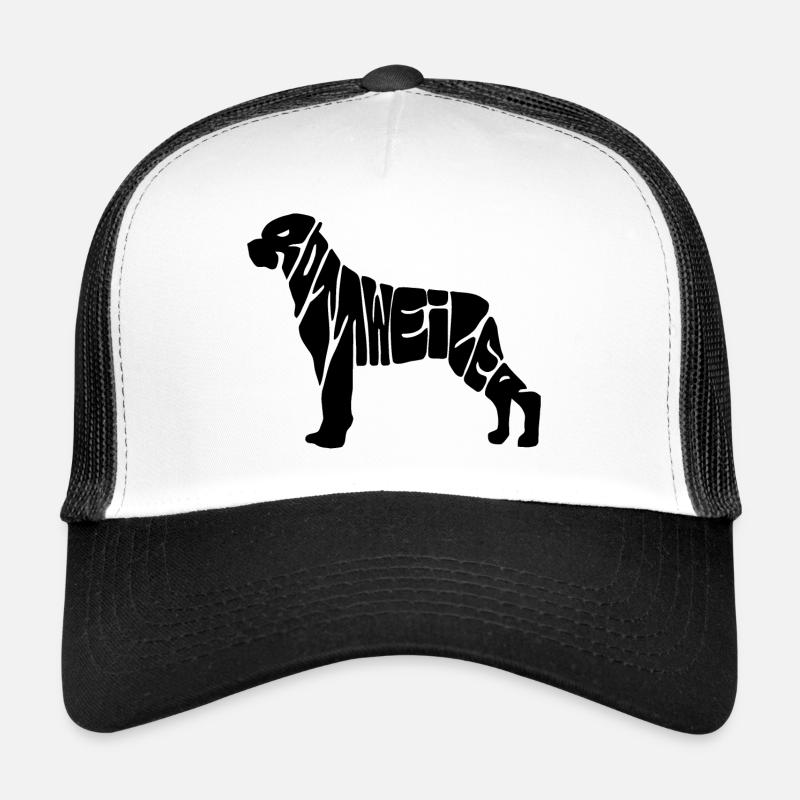 Rottweiler dog Trucker Cap