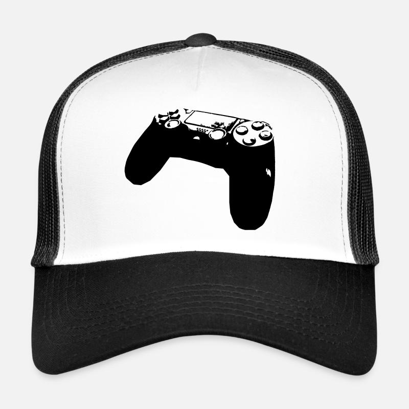 Controller - Trucker Cap - Weiß/Schwarz