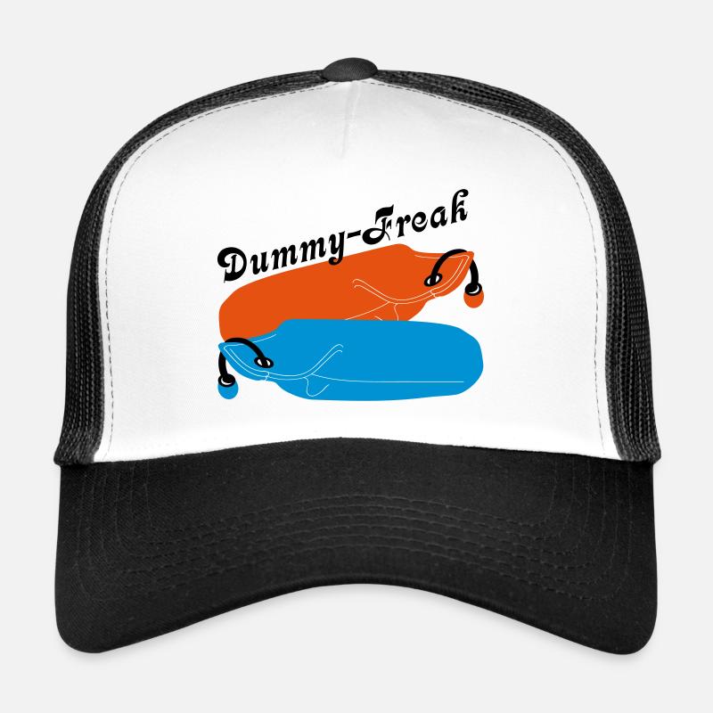 Monstre factice - Casquette trucker - blanc/noir