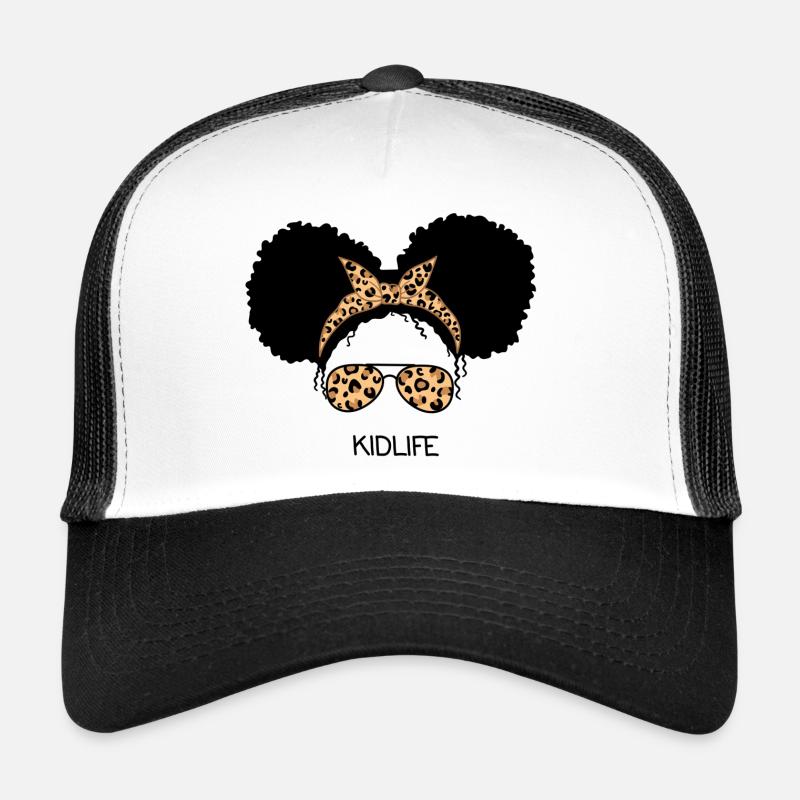 Afro Kid Life Léopard Casquette trucker 