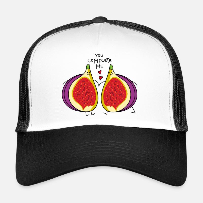 Feigen Paar - Trucker Cap - Weiß/Schwarz