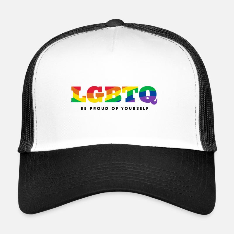LGBTQ Stolz Sei stolz auf dich Trucker Cap