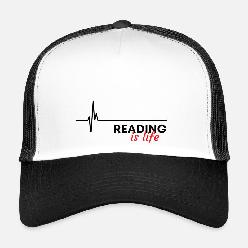 La lecture, c’est la vie Casquette trucker 