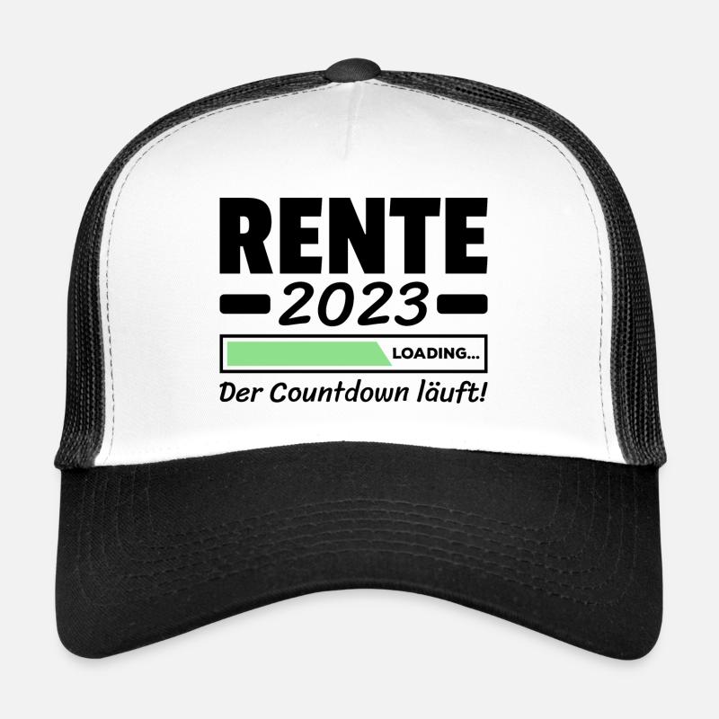 Rente 2023 Der Countdown Läuft Rentner Sprüche Trucker Cap