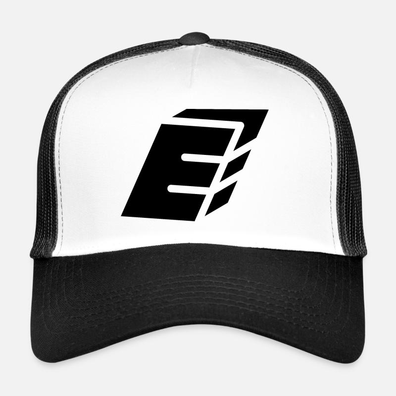 Lettre E du résumé Casquette trucker 