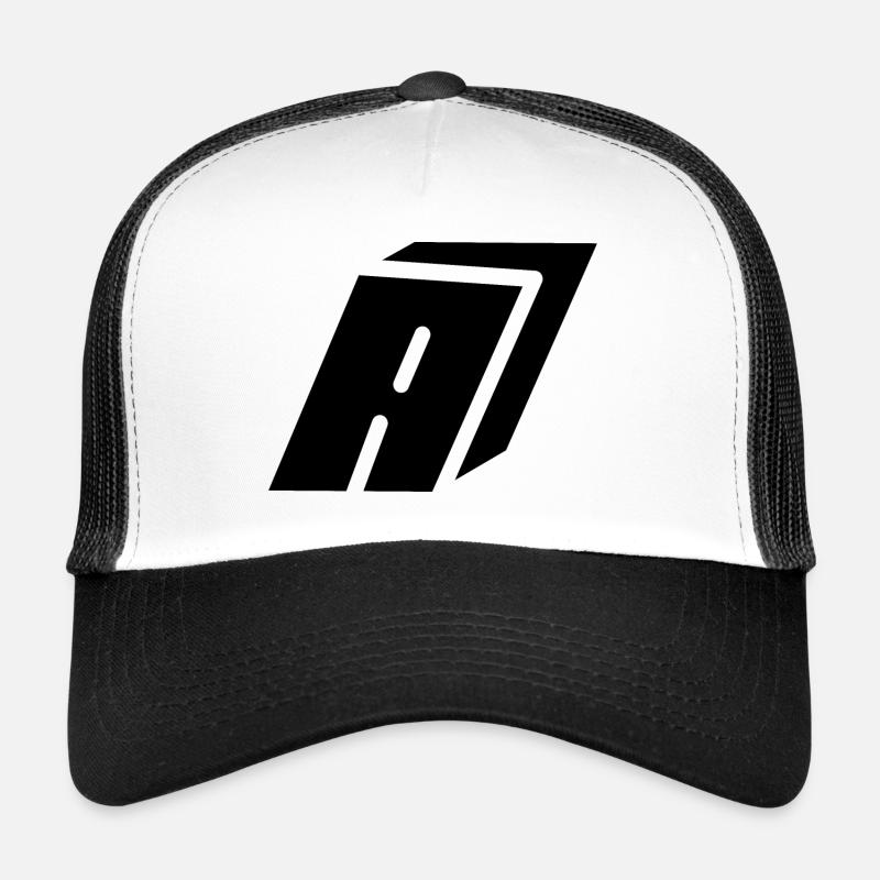 Abstract A letter Trucker Cap