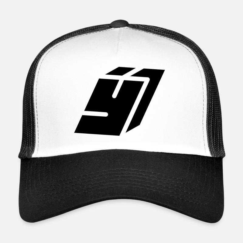 Abstract Y letter Trucker Cap