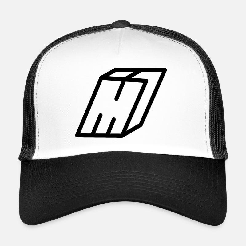 Outline Letter M Trucker Cap