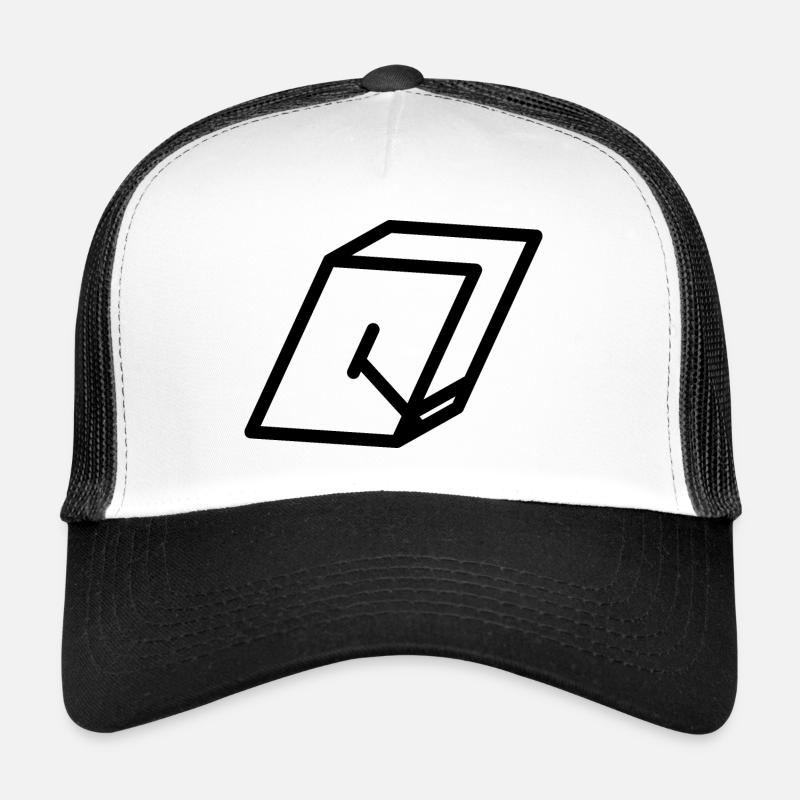 Lettre d’esquisse Q Casquette trucker 