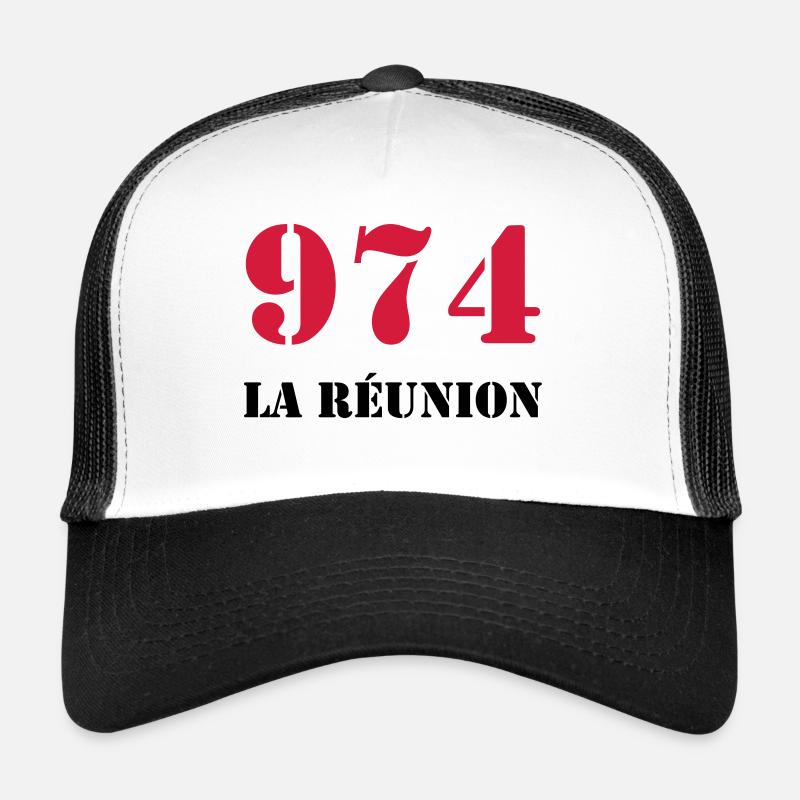 974 La Réunion Trucker Cap
