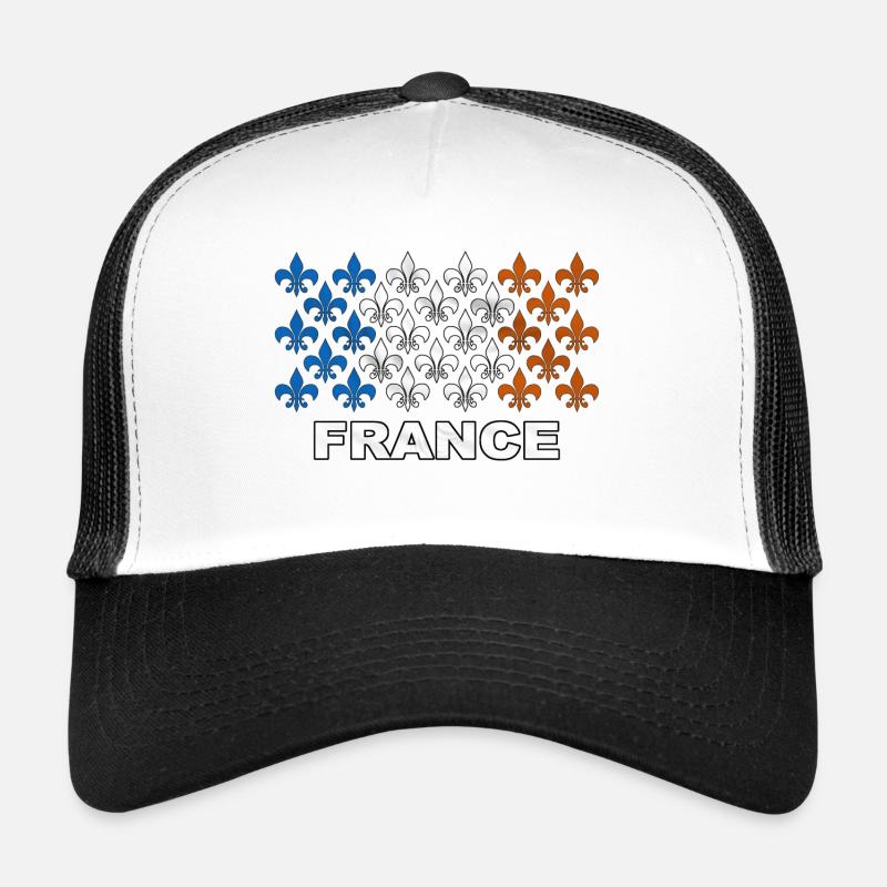 France fleurs de lys Casquette trucker 