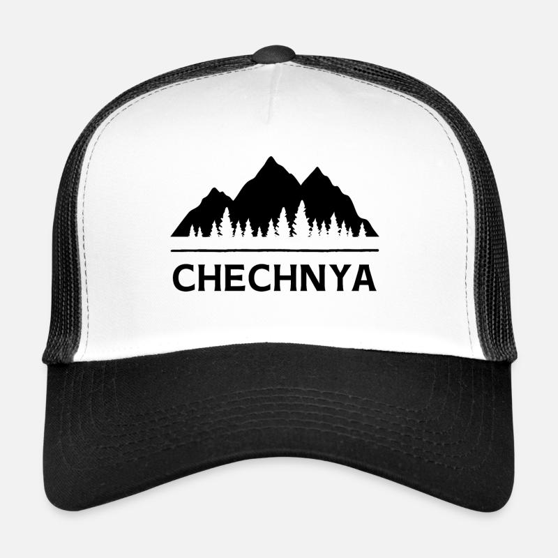 Tchétchénie Chechnya Chechen Tchétchénie Casquette trucker 