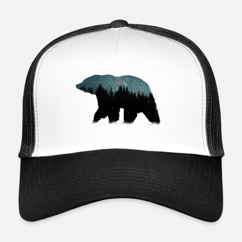 Ours avec des étoiles Casquette trucker 