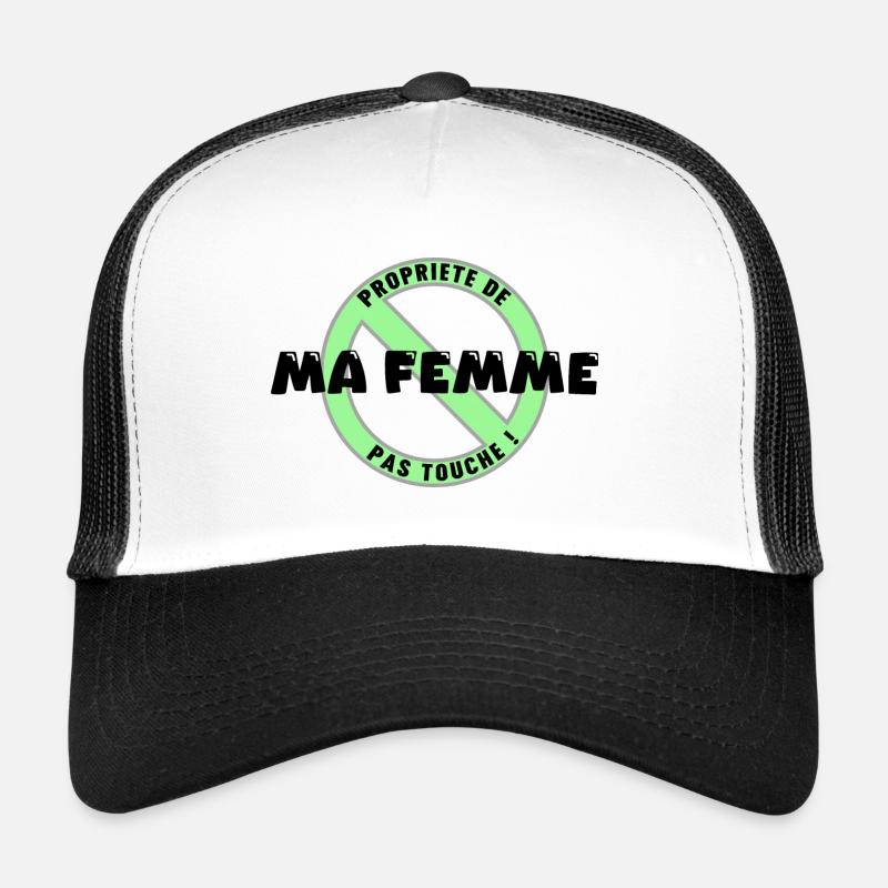Das Eigentum meiner Frau, schwarz Trucker Cap