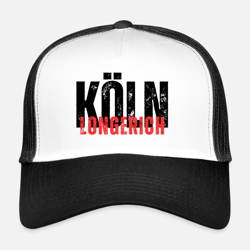 Longerich black red Trucker Cap