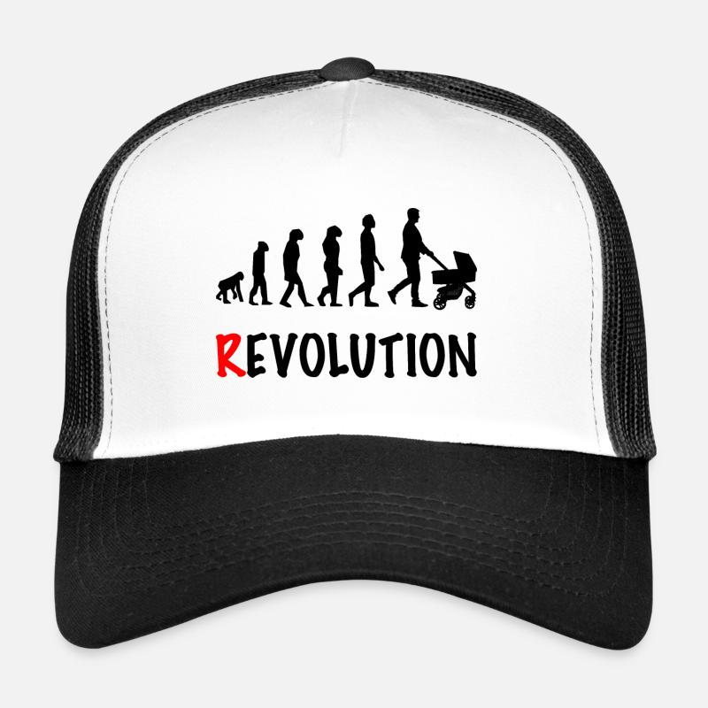 revolution daddy stroller birth Trucker Cap