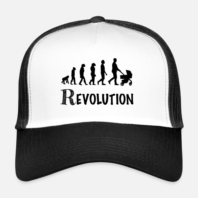 Revolution Daddy Kinderwagen Geburt Trucker Cap