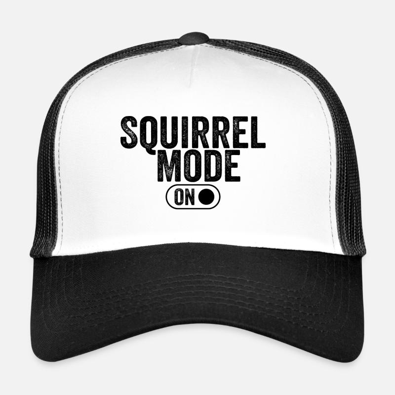 Eichhörnchen-Modus an Trucker Cap