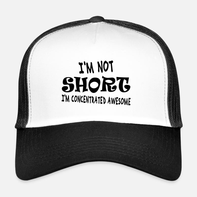 Ich bin nicht klein, ich bin konzentriert großarti Trucker Cap
