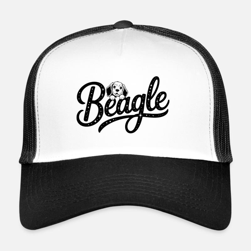 Beagle - Logo d’animal de compagnie cool Casquette trucker 