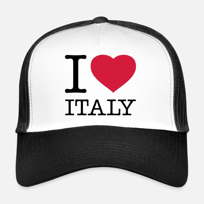 I LOVE ITALY Italien Casquette trucker 