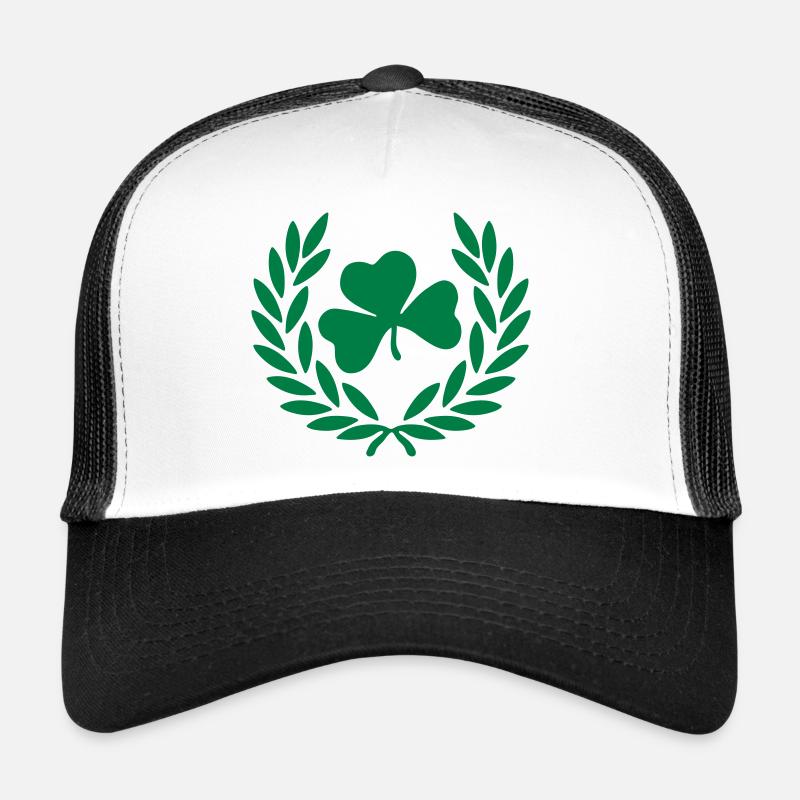 clover flower crown Trucker Cap