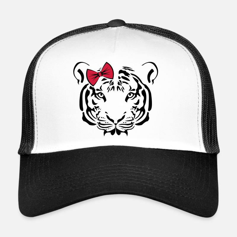 Cute Tiger CUTE EDITION - Trucker Cap - white/black