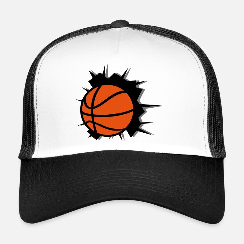 Basketball - Trucker Cap - white/black
