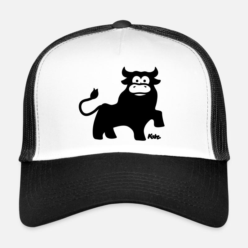 Taurus - Casquette trucker  - blanc/noir